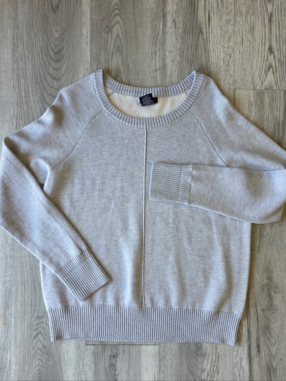 Max & Mia Butter Soft Seam-Front Sweater, Medium